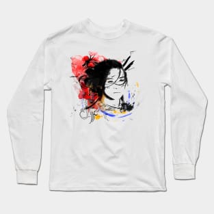 Chinese girl Long Sleeve T-Shirt